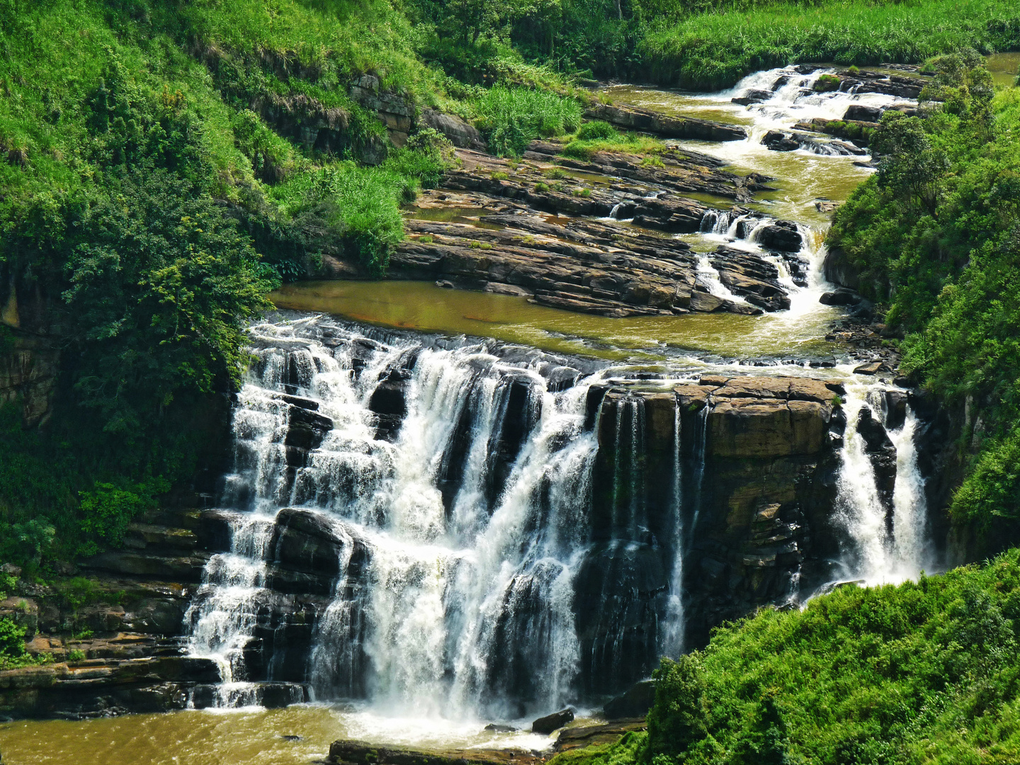 waterfalls