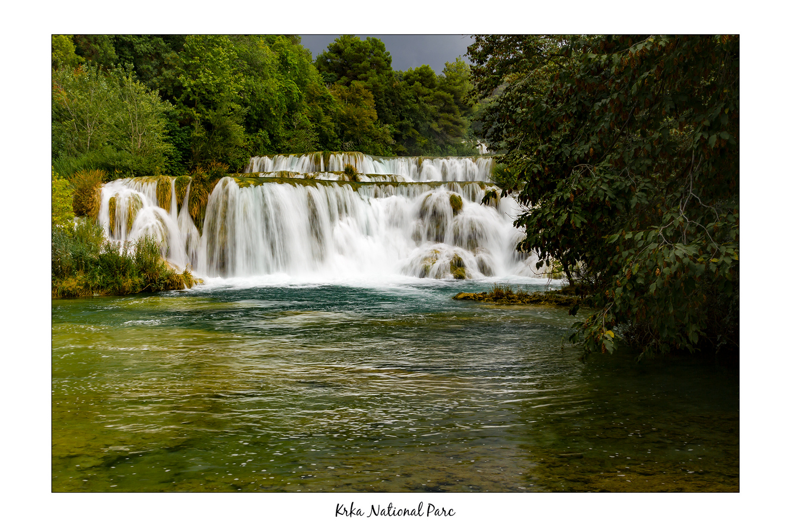 Waterfalls in Krka National Parc