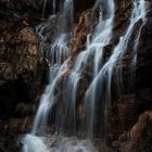 waterfalls in the darkness