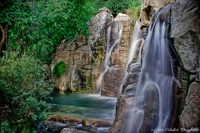 Waterfalls in the place of dreams