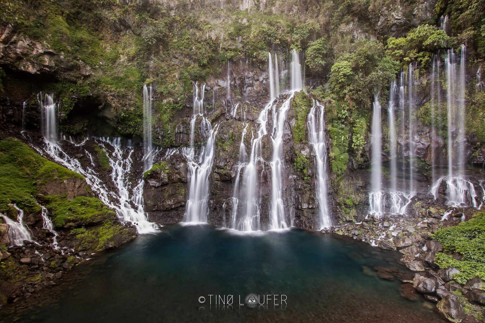Waterfalls Langevin, La Réunion