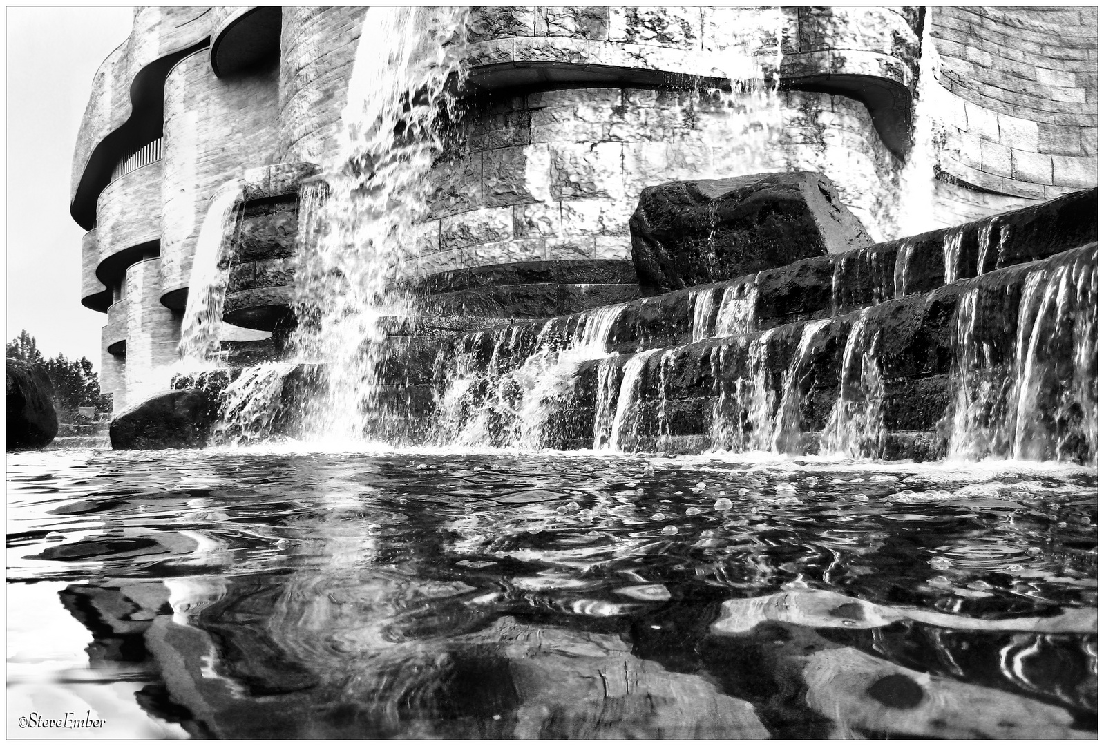 Waterfalls, National Museum of the American Indian