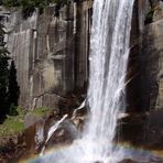 Waterfalls & Rainbow - Yosemite