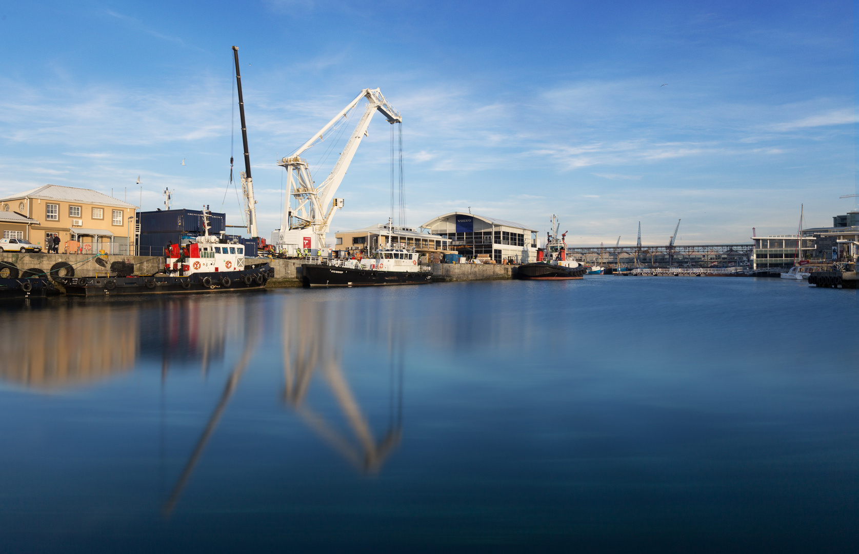 Waterfront Kapstadt - Langzeitbelichtung