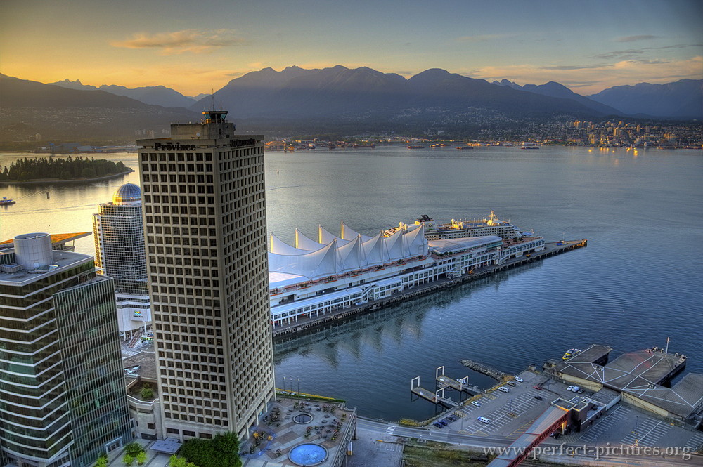 Waterfront und Canada Place in Vancouver