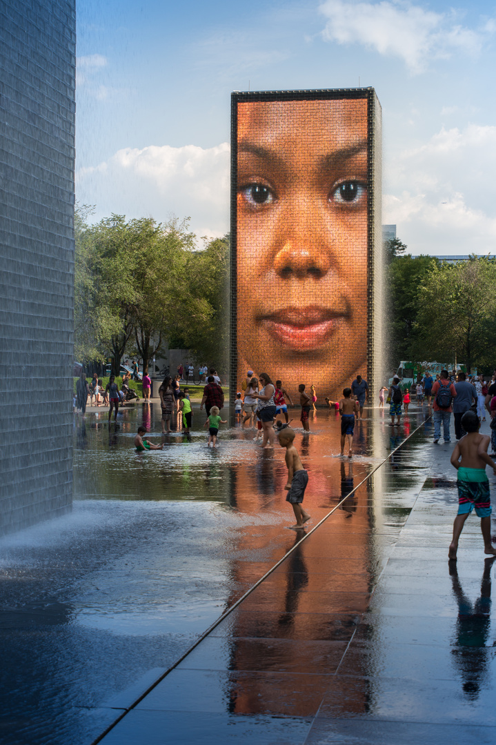 Watergame Millenium Park