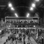 Waterloo Station at night