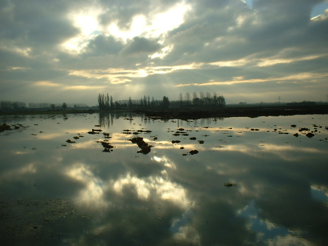 water/lucht/land