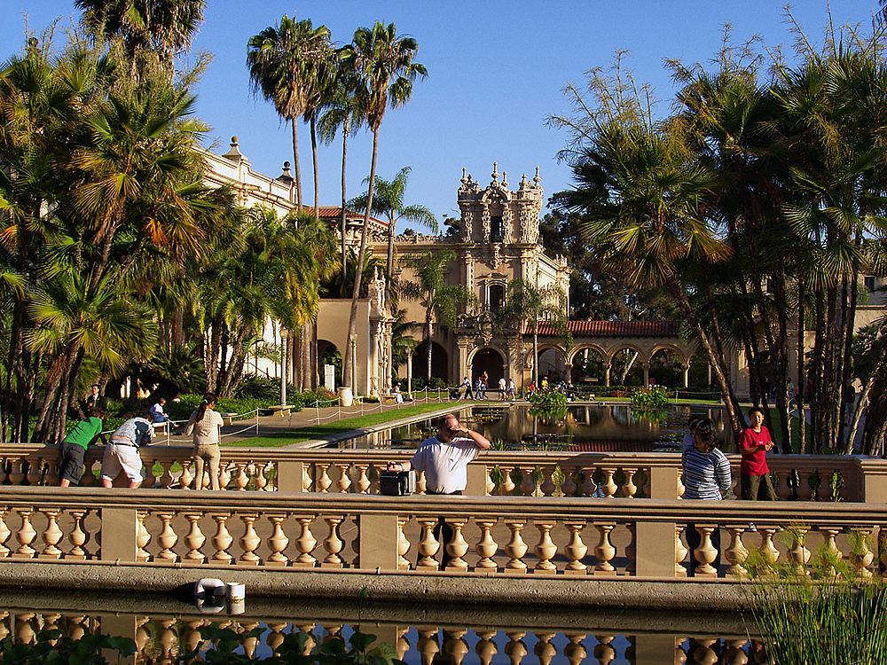 Waterreflexions - Balboa Park