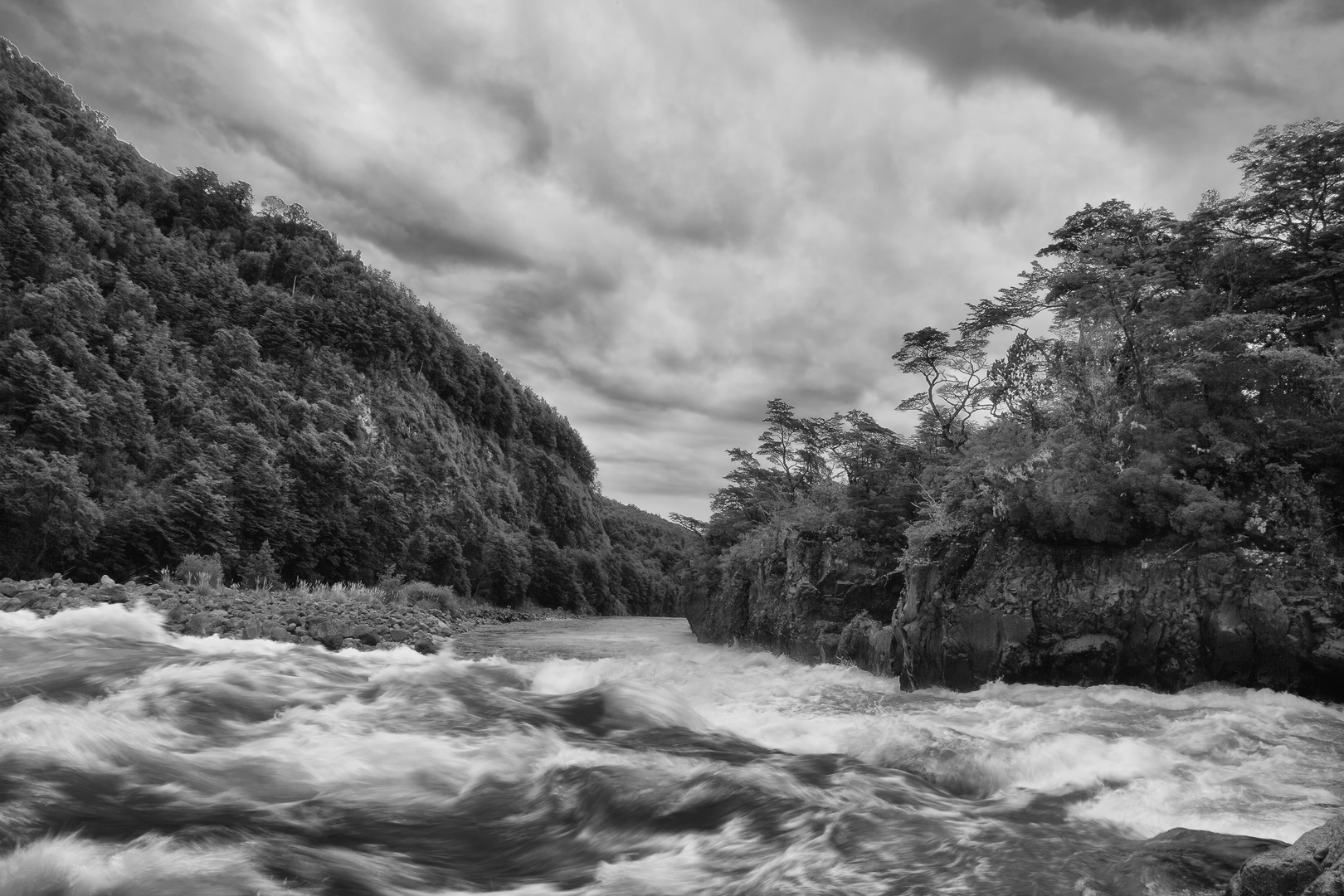 Water/Sky at Saltos Del Petrohue