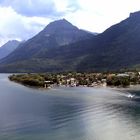 Waterton, Kanada. Ausblick vom Prince of Wales Hotel