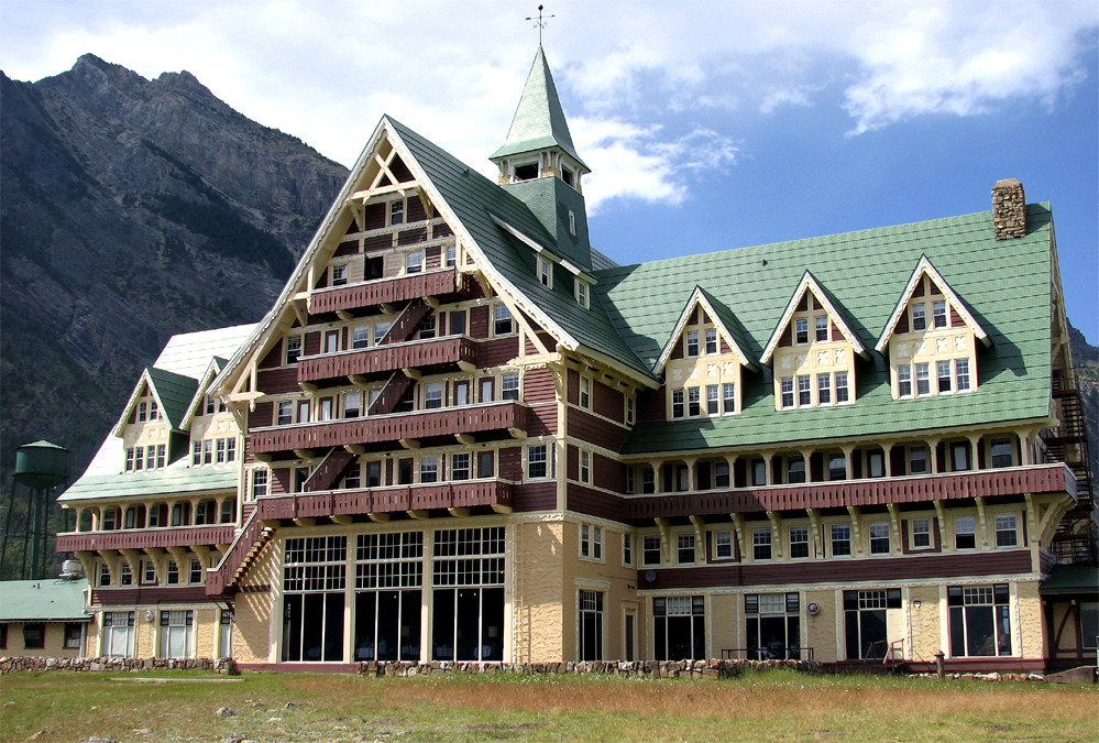 Waterton, Kanada. Prince of Wales Hotel