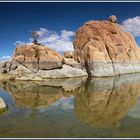 Watson lake mirror