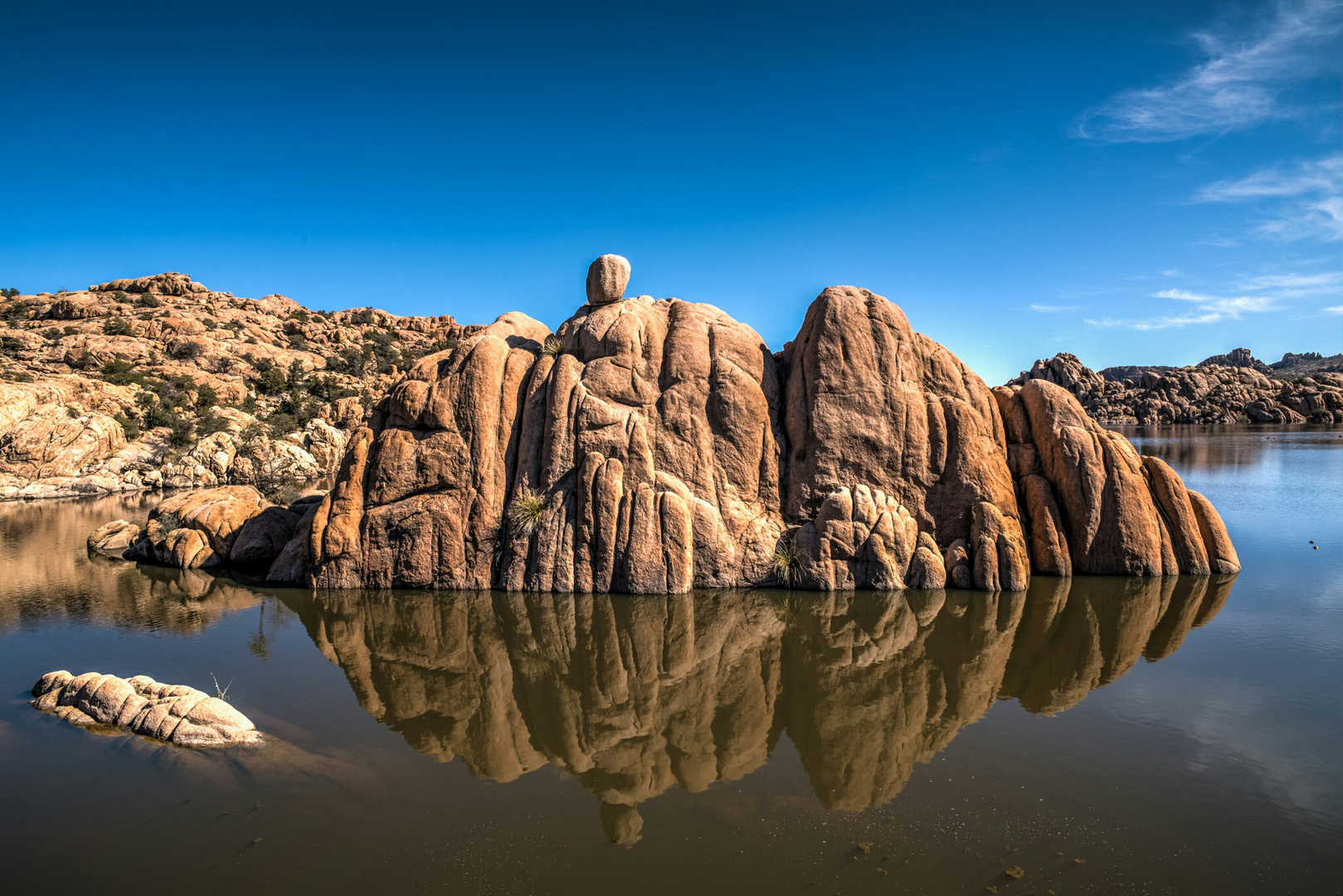 Watson Lake Spiegelung 2