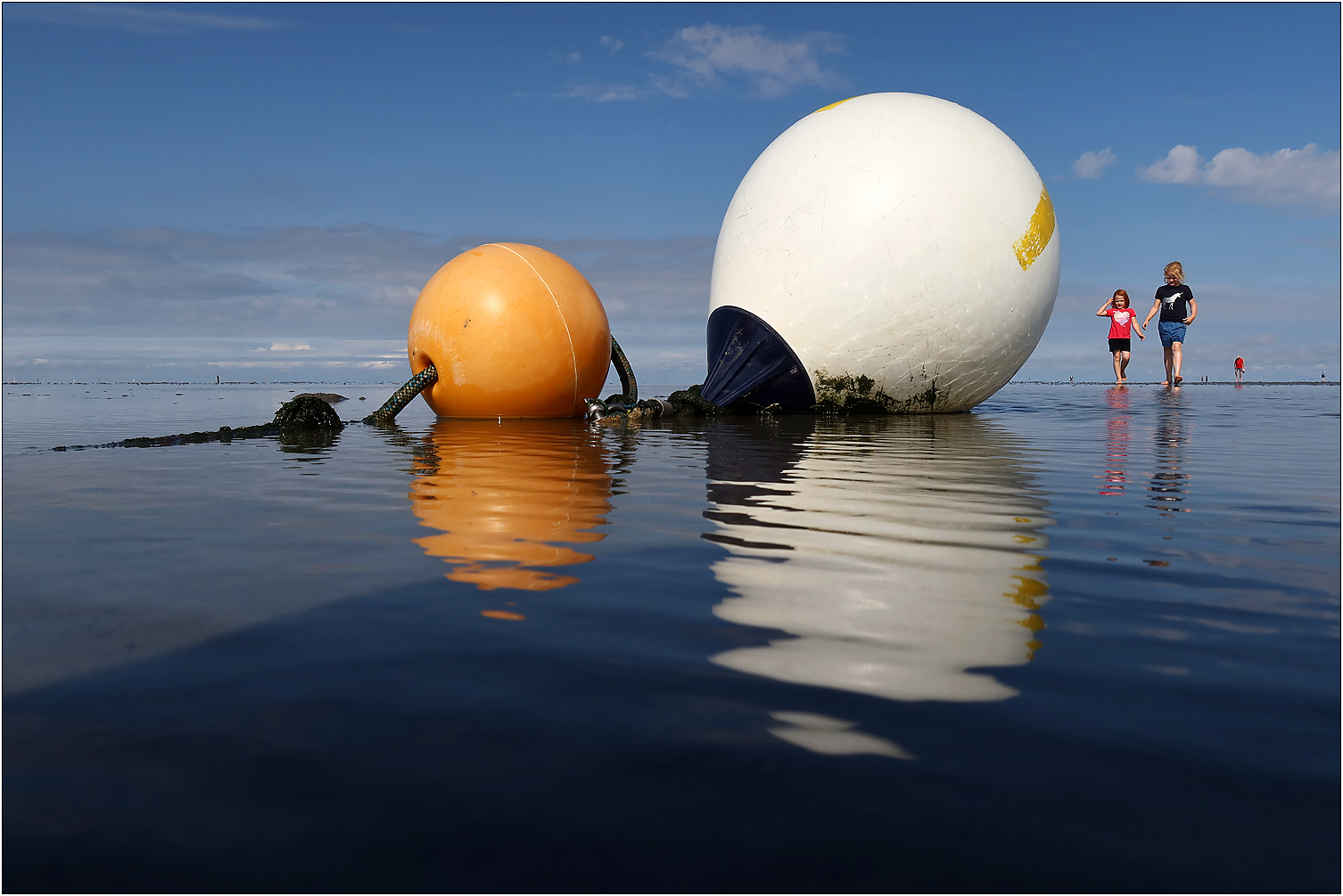 Watt für ein großer Wasserball...