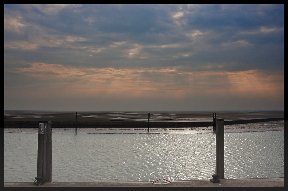 Watt zwischen Baltrum und dem Festland