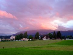 Wattebausch-Wolken ...