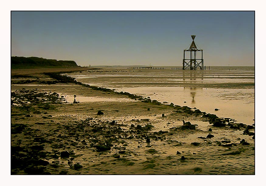 Wattenmeer am Abend