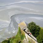 Wattenmeer am Mont St. Michel