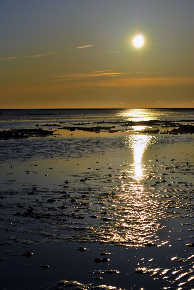 Wattenmeer bei Büsum (Nordsee) I