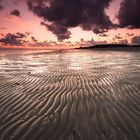 Wattenmeer bei Sonnenuntergang