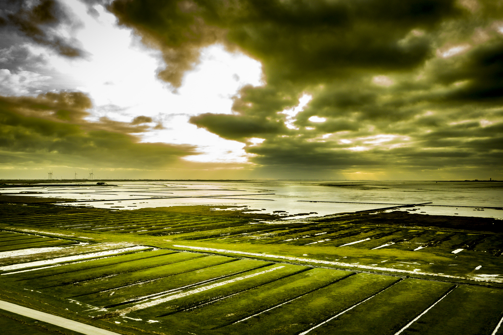 Wattenmeer in Nordfriesland