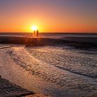 Wattenmeer vor Büsum an der Nordsee