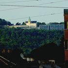 Wattgasse: (Familienplatz) Original: Blick Kahlenberg in etwa 5-6 km Entfernung