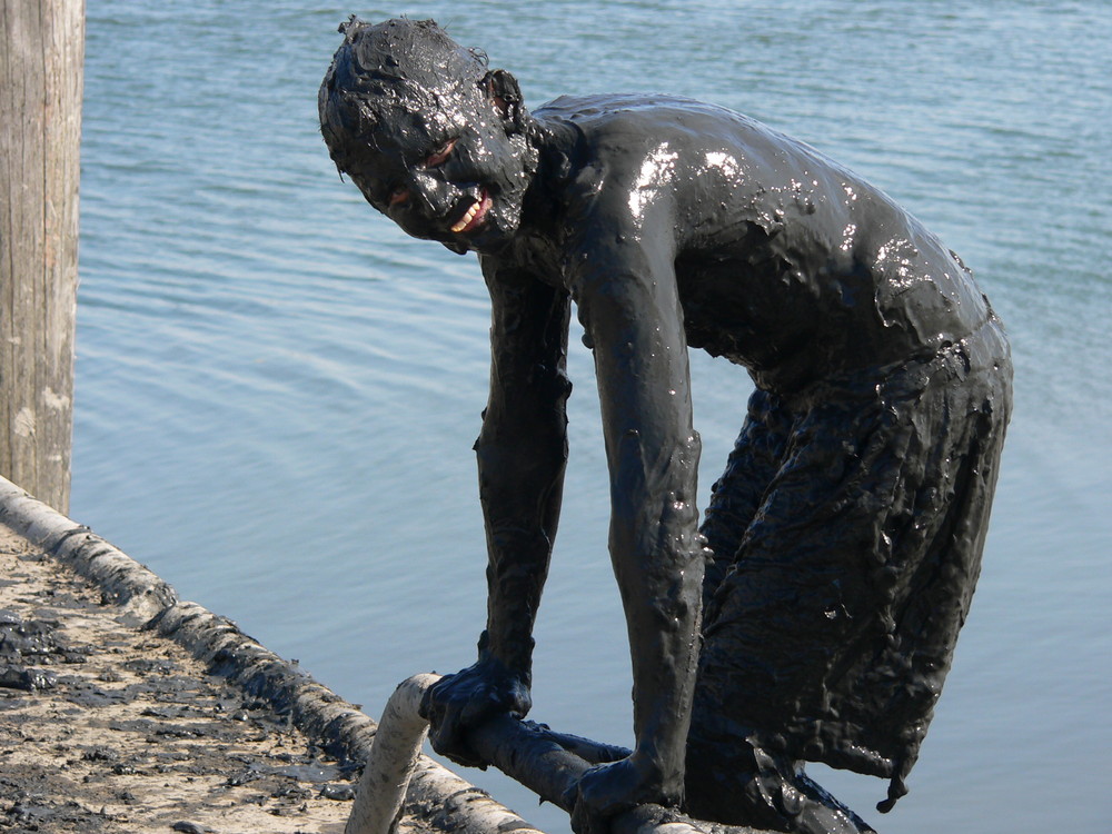 Watt'n Schlick," Moorbad" auf Amrum