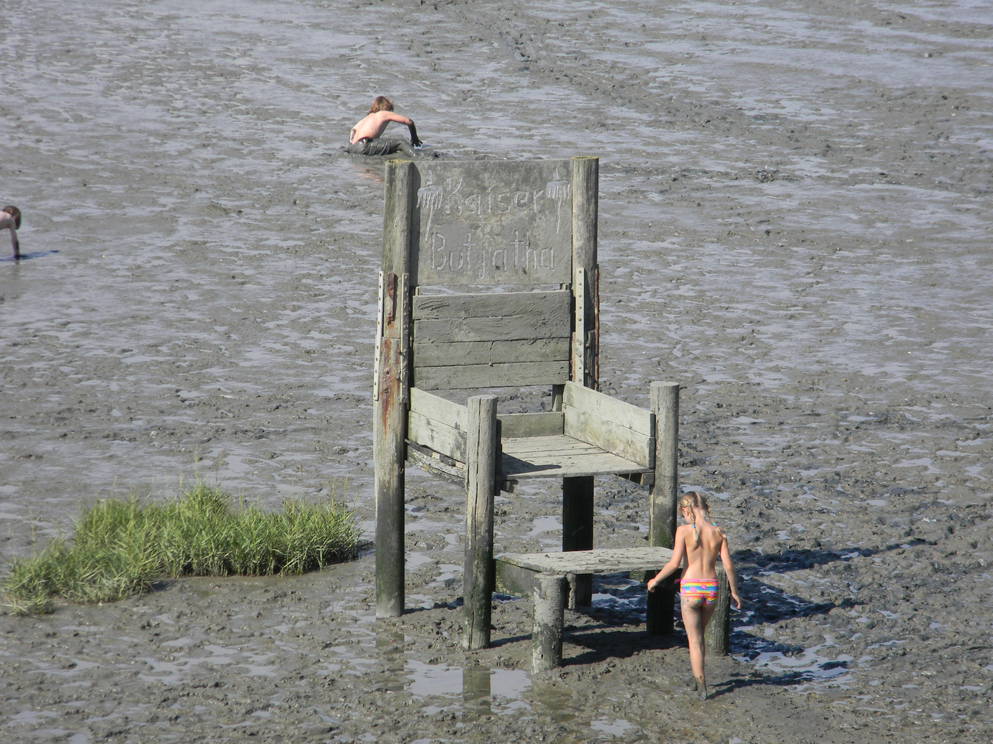 Wattstuhl bei Ebbe