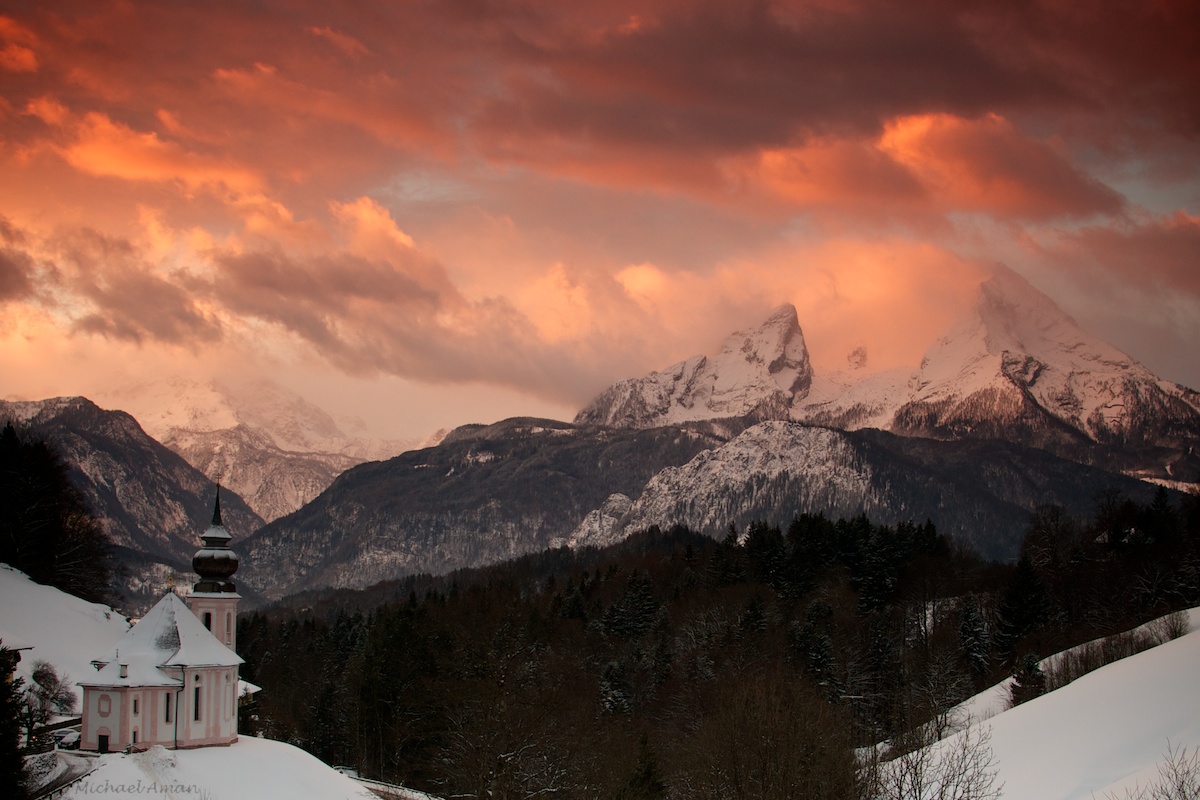 Watzmann am Morgen