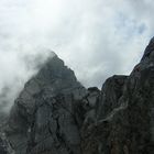 Watzmann: Blick vom Hocheck zur Mittelspitze