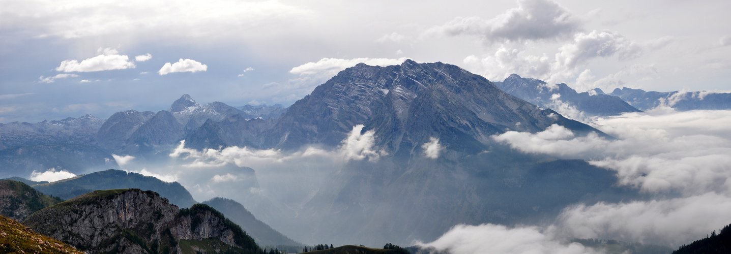 Watzmann - Faszinierende Stimmung kurz vorm Wetterumschwung