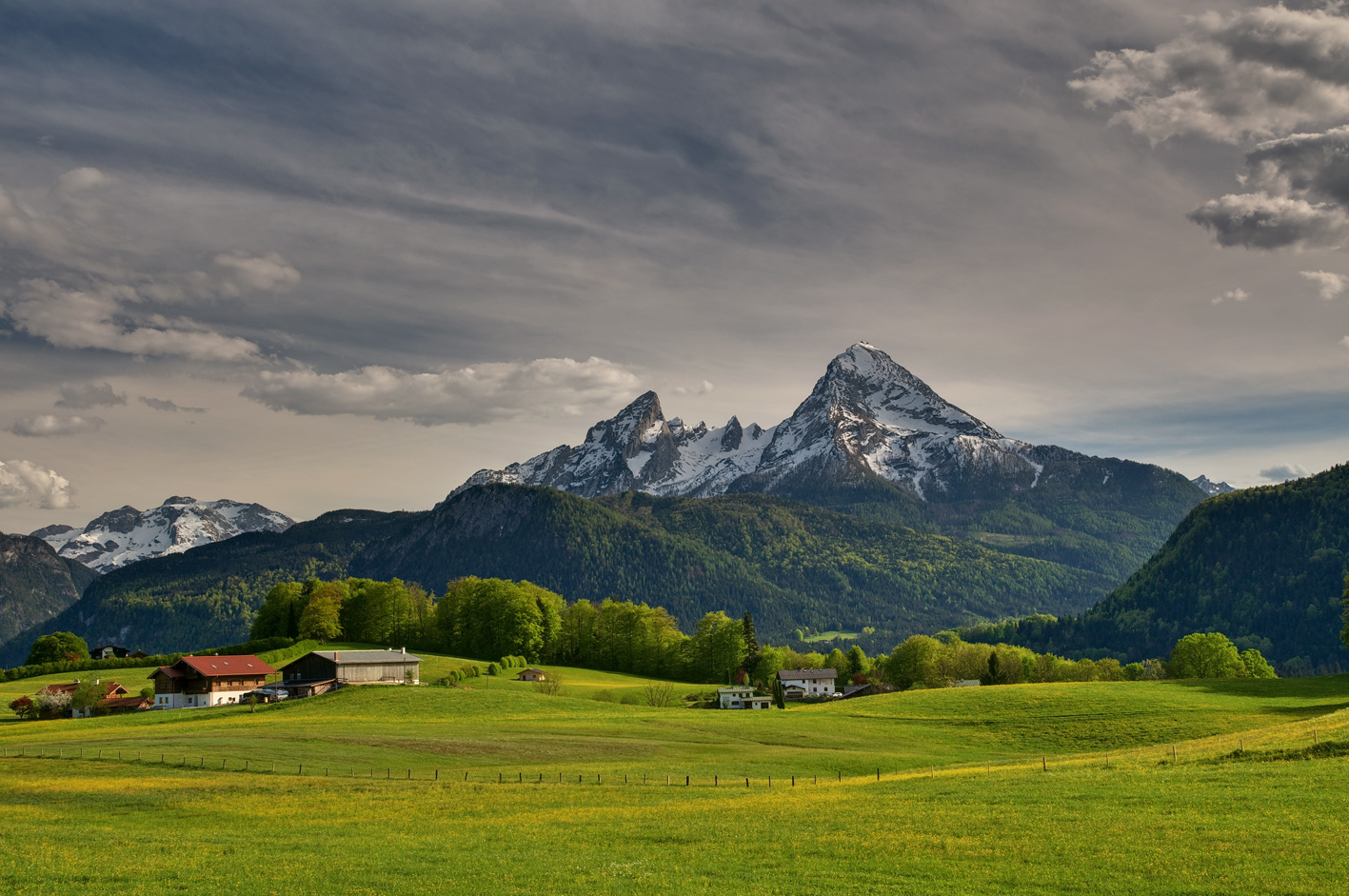 Watzmann im Frühling