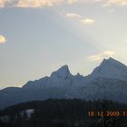 Watzmann im Gegenlicht