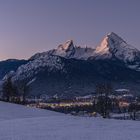 Watzmann im Morgenlicht