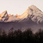 Watzmann im Morgenlicht