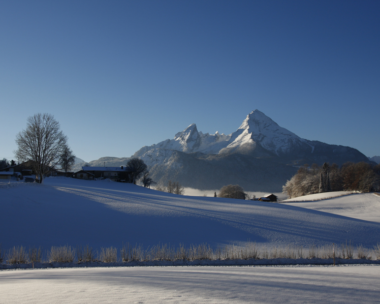 Watzmann im Morgenlicht