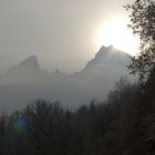 Watzmann im Nebel