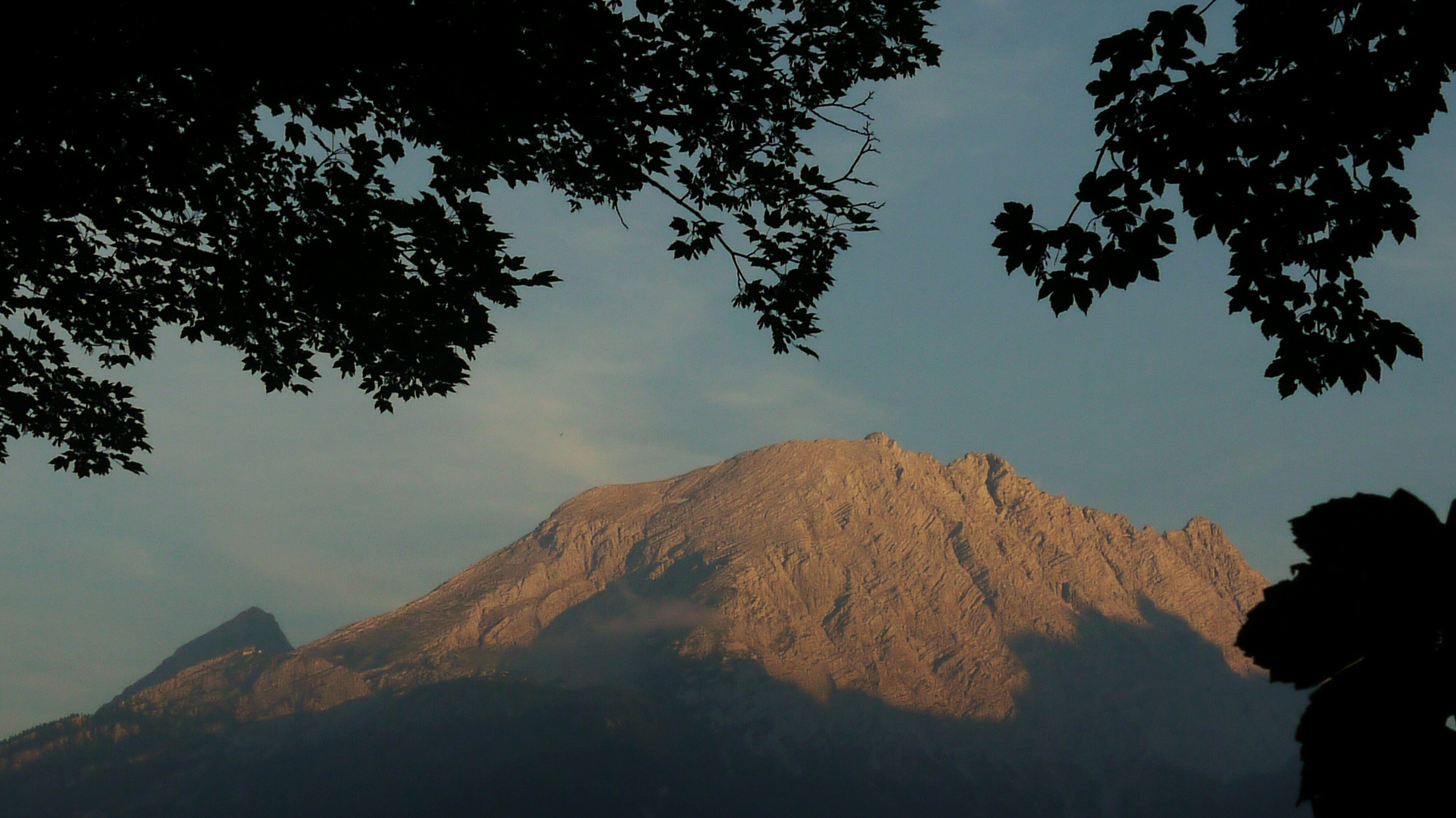 Watzmann in der Abendsonne