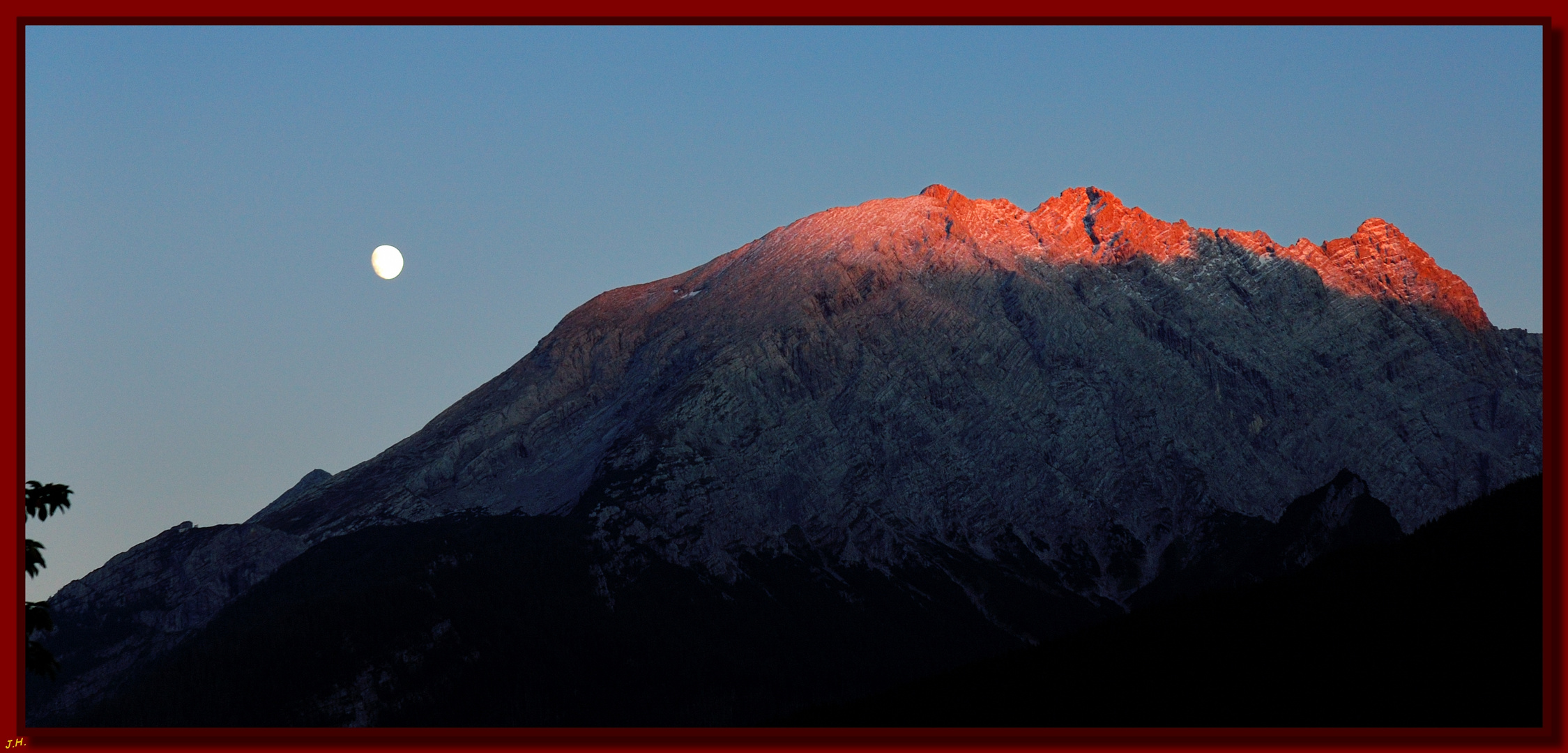 Watzmann mit roter Spitze