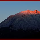 Watzmann mit roter Spitze