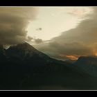 Watzmann mit Wolken