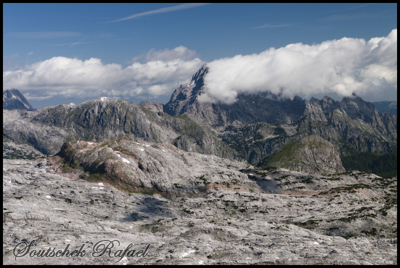 Watzmann Ostwand raucht...