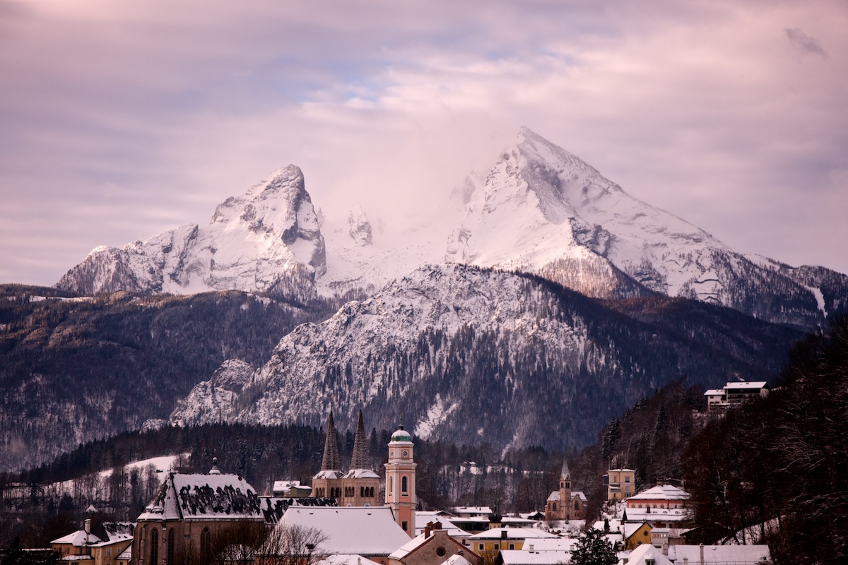 Watzmann über Berchtesgaden