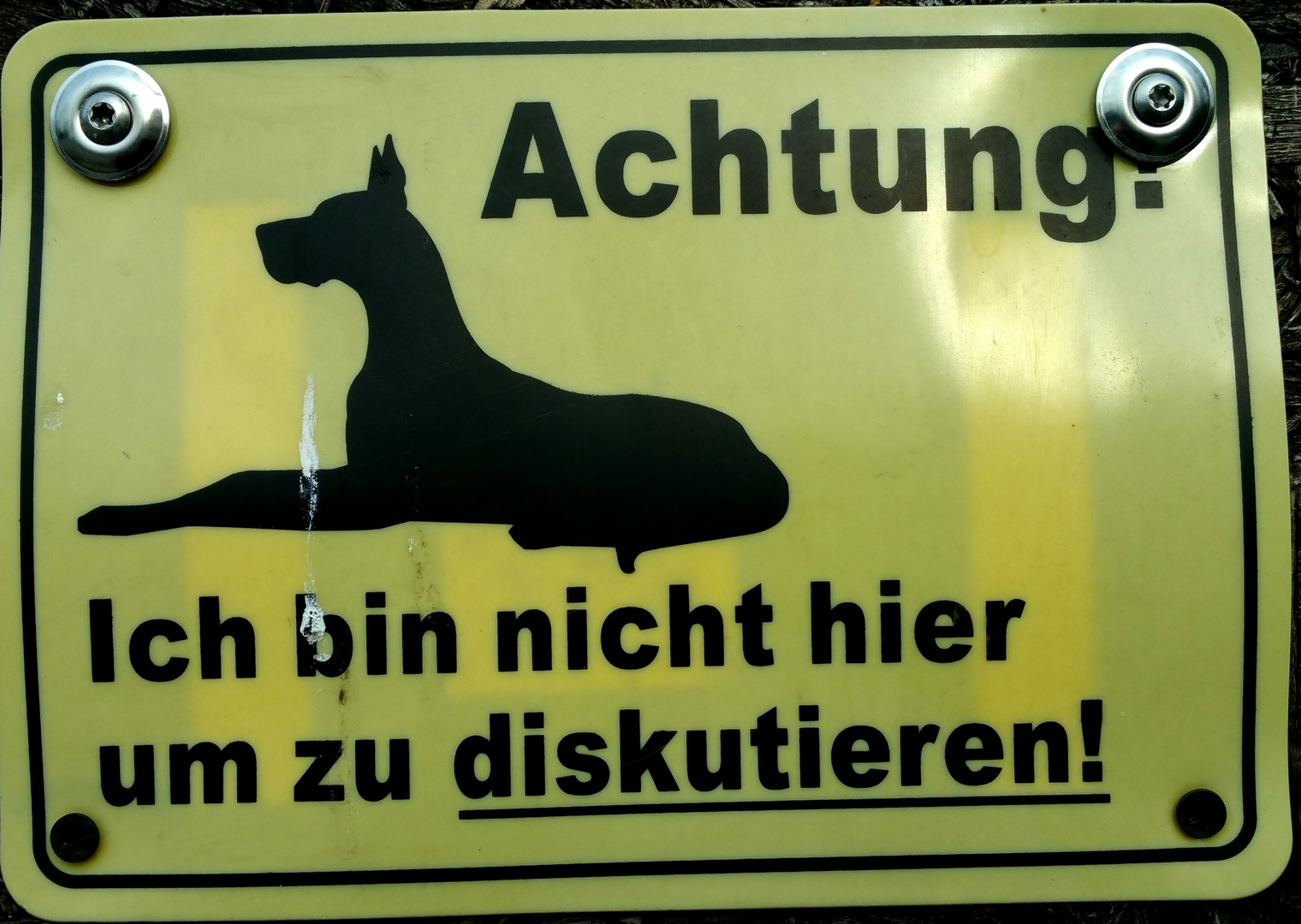 Wau, das is ja schade ;-)