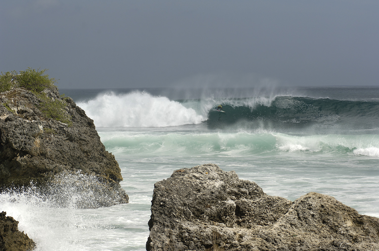 Wave above, rocks ahead... Great Surf, Great Life!