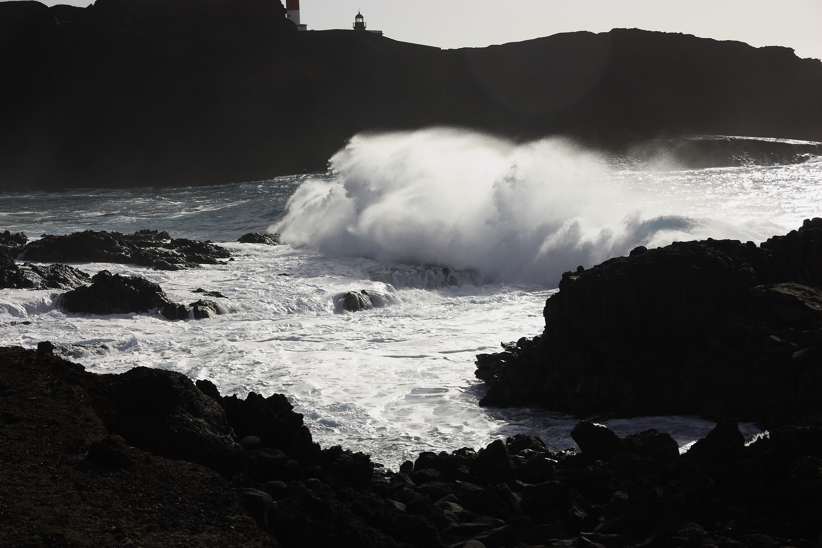 Wave at Punta Teno