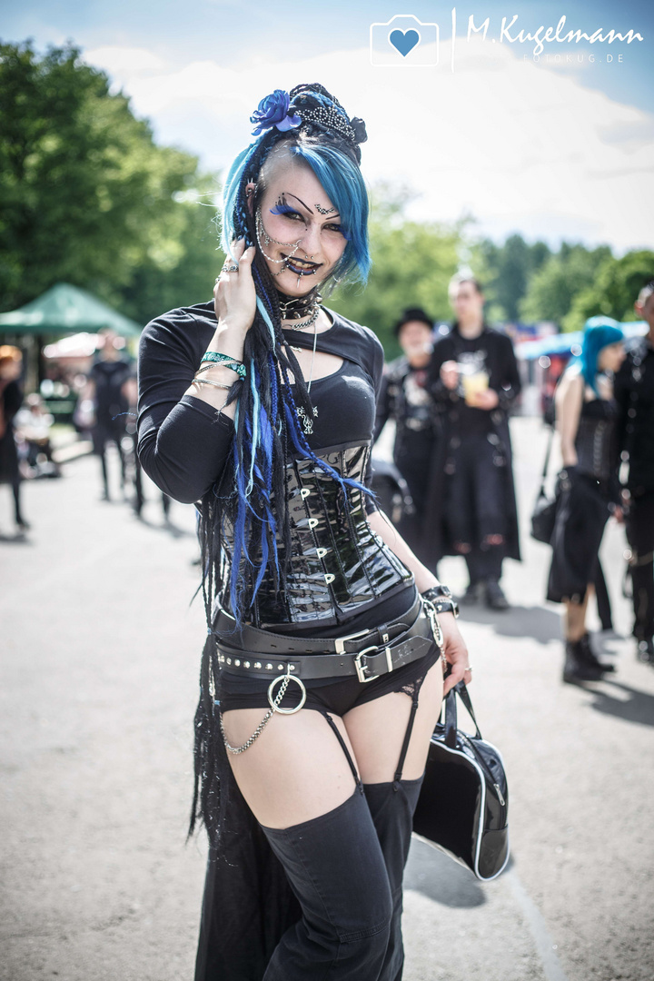 Wave Gothic Treffen 2015. Blue