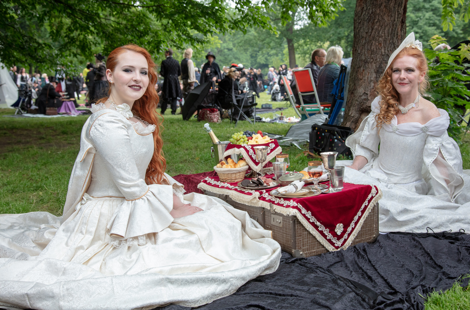 Wave Gotik Treffen -  viktorianisches Picknick